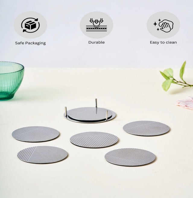 Deco Round Coaster | Set of 6