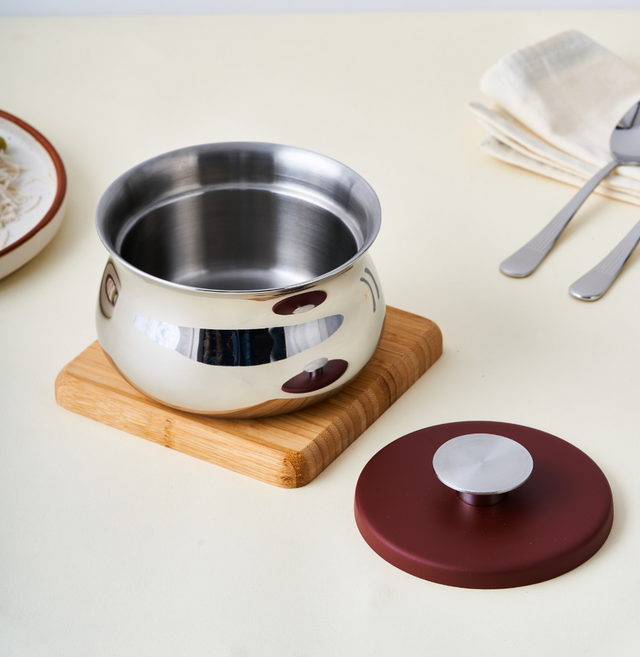 Rusty Red Doubly Bowl | Mini