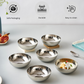 Rhythm Garden Dahi Bhalla Katori | Set of 6