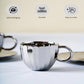 Dome Cup & Saucer | Luxury Cup Set of 2