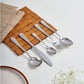 Rose Quartz Cutlery | Set of 30