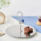 Poppy Pole Platter with Lapiz Lazuli Stone | Medium