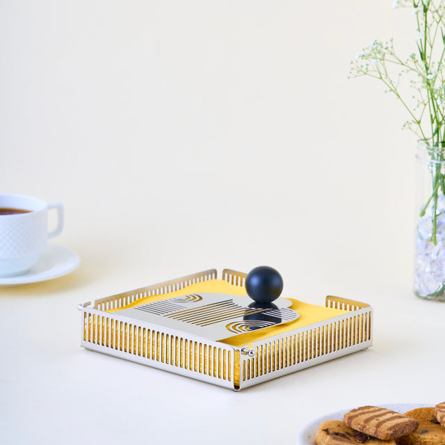 Art Deco Napkin Holder | Large