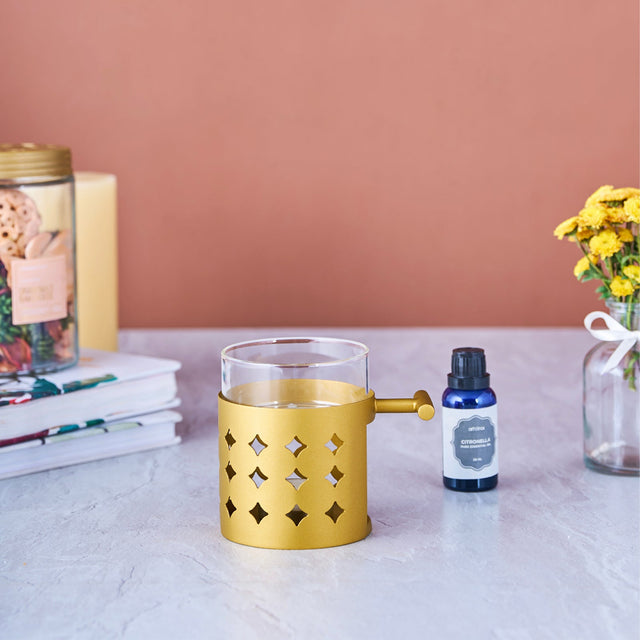 Stainless Steel Diffuser Diamond Shape | Golden