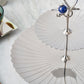 Poppy Pole 2 Tier Platter with Lapiz Lazuli Stone