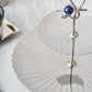 Poppy Pole 2 Tier Platter with Lapiz Lazuli Stone