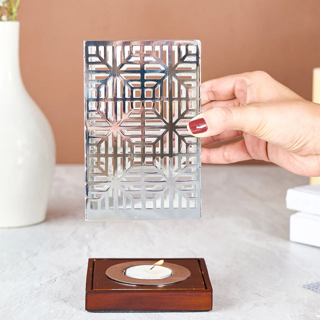 Stainless Steel Tessera T-Light