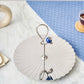 Poppy Pole Platter with Lapiz Lazuli Stone | Medium