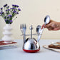 Dancing Doll Cutlery Stand | Large | Red