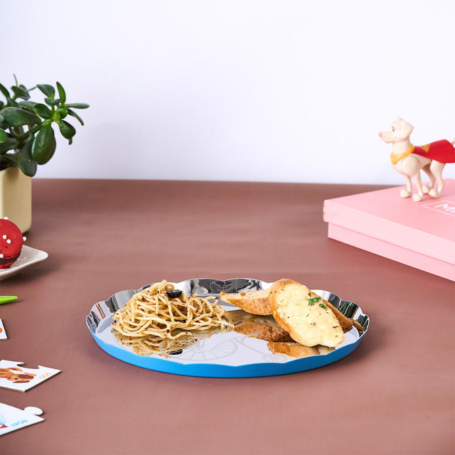 Carnival Thali | Large | Blue