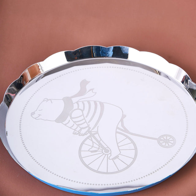 Carnival Thali | Large | Blue