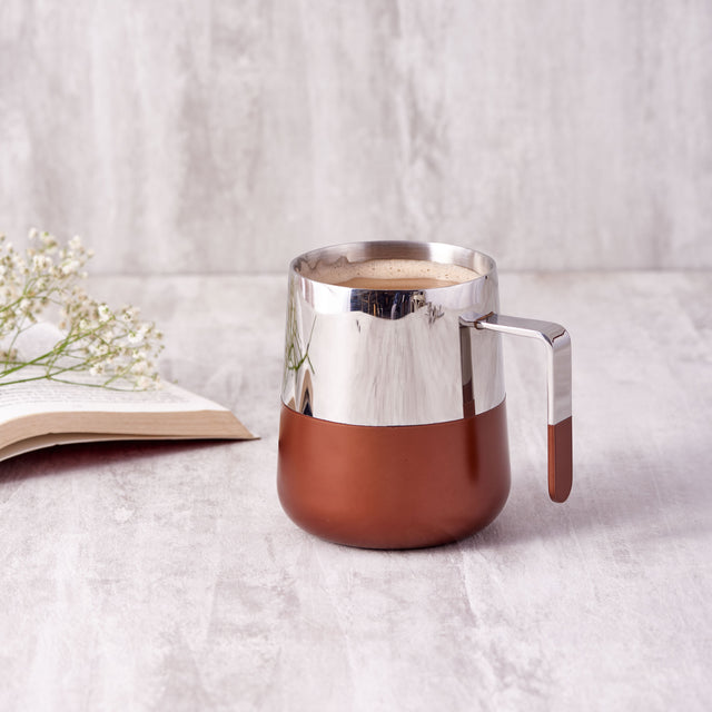 Chromology Stainless Steel Mug | Luxury Cup Set of 2 | Bronze