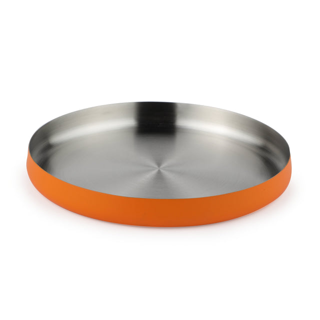 Primary Dinner Set | Orange Luxury Dinnerware Set for Kids