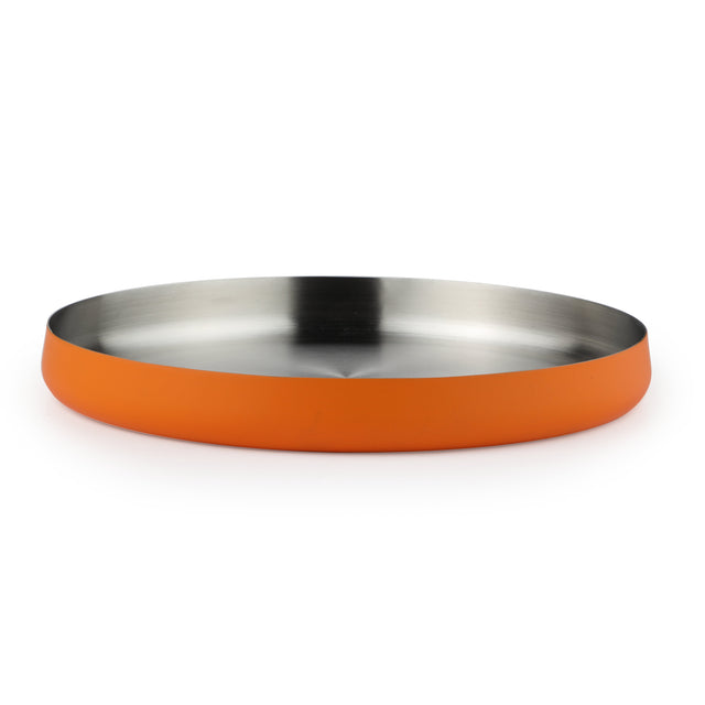 Primary Dinner Set | Orange Luxury Dinnerware Set for Kids