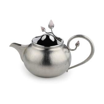 Pink Bloom Tea Set With Texture