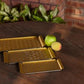 Ikat Tray | Gold