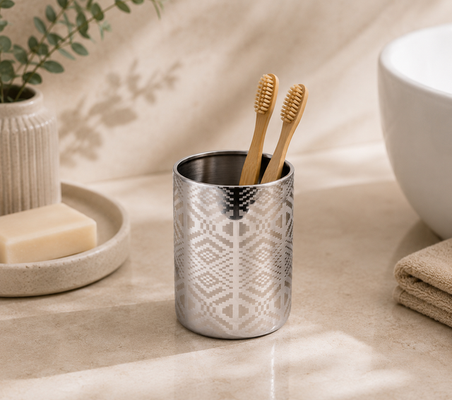 Inline Toothbrush Holder