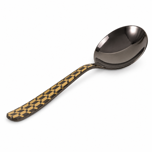 Inline Weave Soup Spoon | Set of 6