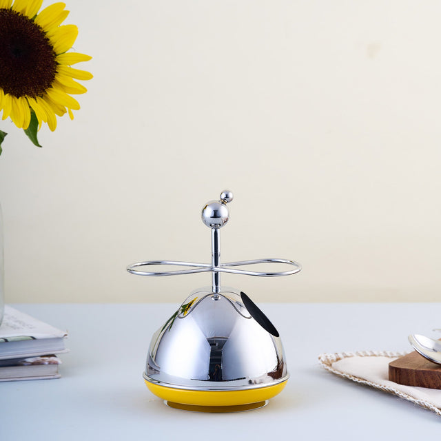 Dancing Doll Cutlery Stand | Large | Yellow
