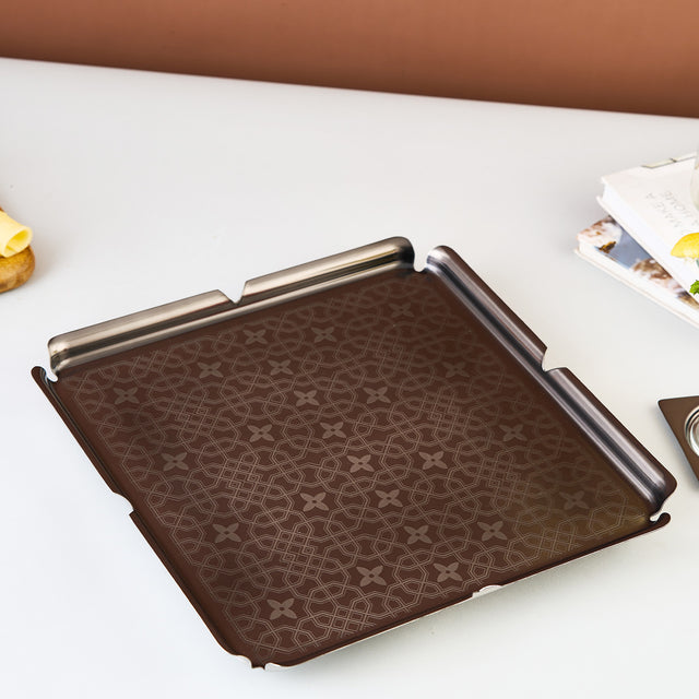 Malwa Tray | Gun Metal