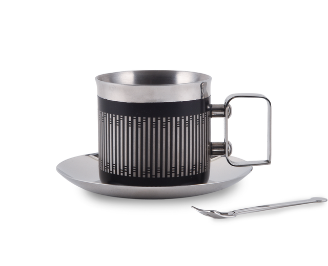 Stripe Cup and Saucer | Set of 2