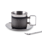 Stripe Cup and Saucer | Set of 2