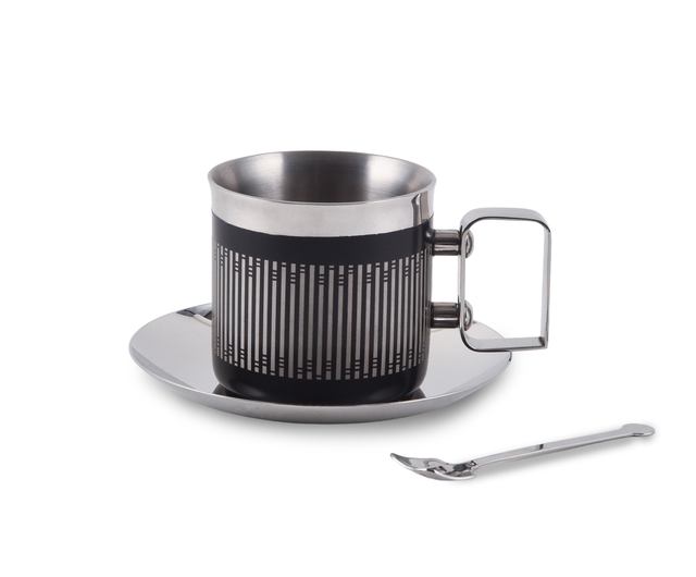 Stripe Cup and Saucer | Set of 2