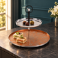 Dancing Doll Two Tier Platter