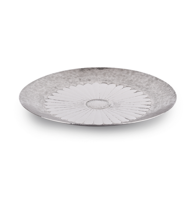 Flower decorative platter