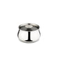 Small steel serving bowl