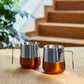 luxury brass mugs